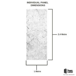 Premium Large Vicenza 1.0m X 2.4m Shower Panel -Wall Panel Store 13 ae043f75 0346 4a0d 87a8 4fae2e7836fb