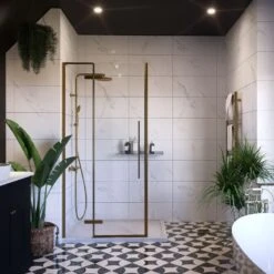 Carrara White Marble Tile Wall Panel - 600mm