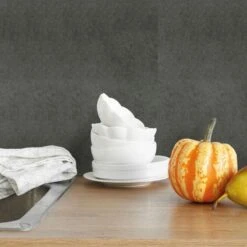 Biella Contempo Smooth 500mm X 2.7m -Wall Panel Store DARK GREY GLOSS SHOWER PANELS