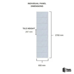 Ivory White Marble Tile Wall Panel - 600mm -Wall Panel Store Ivory White Marble Tile Wall Panel Dimensions 1d7b6aa0 f913 40fd 9480 4616eae02810