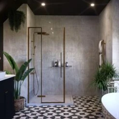 Stone Grey Marble Tile Wall Panel - 600mm