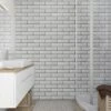 Vox Vilo Motivo Modern White Brick | 4 Pack -Wall Panel Store Vilo Motivo Modern White Brick