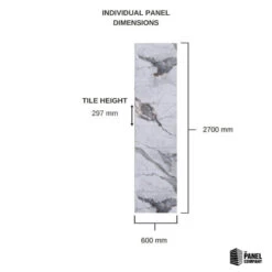 White Marble Tile Wall Panel - 600mm -Wall Panel Store White Marble Tile Wall Panel Dimensions 4ba3c3fd 0322 48fd 8ca1 1d3677befe9b