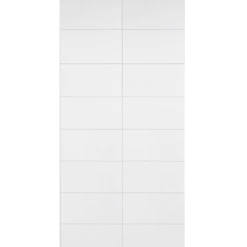 White Tile Wall Panel - 600mm -Wall Panel Store White Tile Wall Panel