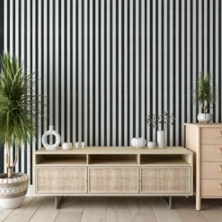STRIVO Premium White Acoustic Slat Wall Panel -Wall Panel Store White acoustic slat wall panel