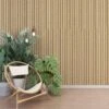 All Natural Oak 3D Slat Wall Panel - Sulcado -Wall Panel Store all natural oak slat panel wall