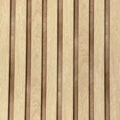 All Natural Oak 3D Slat Wall Panel - Sulcado -Wall Panel Store all natural oak slatwall panelling
