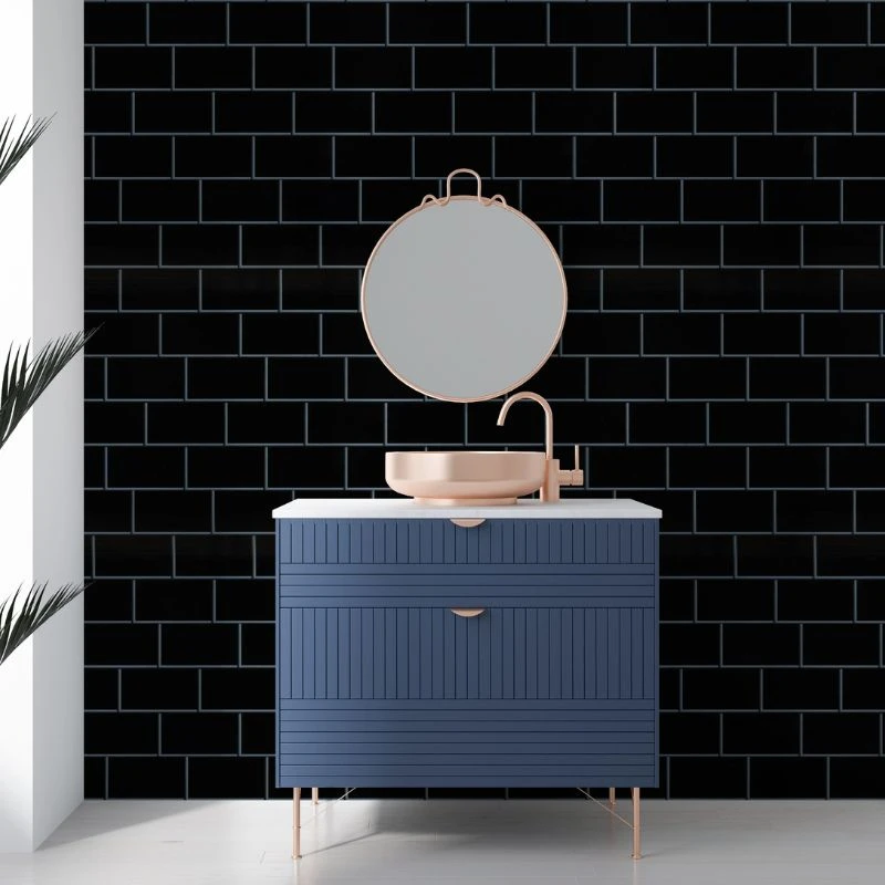 Black Metro Brick 8mm 3 Black Metro Brick 8mm