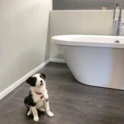 Black Oak SPC Flooring | W/ Built In Underlay | KlickerFloor 2.2m² Pack