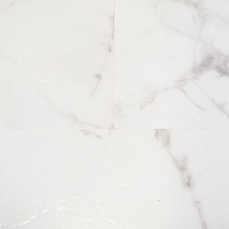 Matt Jura Carrara Marble SPC Flooring | W/ Built In Underlay | Elegance Range | 2.04m² Pack 5 Matt Jura Carrara Marble SPC Flooring | W/ Built In Underlay | Elegance Range | 2.04m² Pack - Image 4