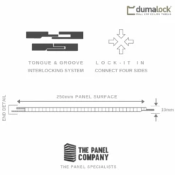 Dumalock 2 Tile Stone Dark Concrete | 8 Pack -Wall Panel Store dumalock pvc wall panels features 412f9b82 3f2f 4ac6 baa1 92f5fd78a88a