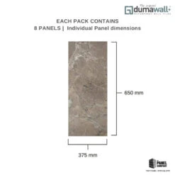 Dumawall Plus Glossy Sambro Wall Tile | Solid Bathroom Wall Tile | 8 Pack -Wall Panel Store dumawall plus gloss sambro wall tile dimentions