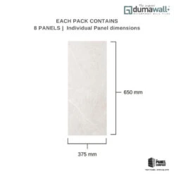 Dumawall Plus Glossy Mirandela Wall Tile | Solid Bathroom Wall Tile | 8 Pack -Wall Panel Store dumawall plus glossy mirandela wall tile dimentions