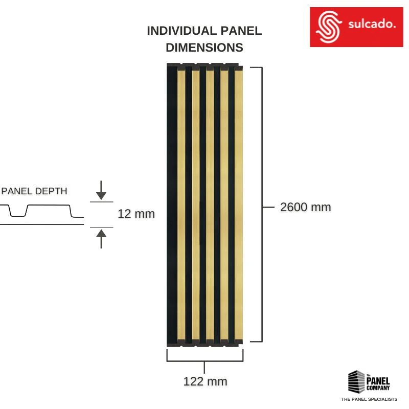 Gold Metallic 3D Slat Wall Panel - Sulcado 8 Gold Metallic 3D Slat Wall Panel - Sulcado - Image 6