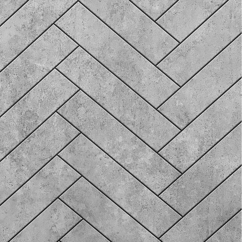 Premium Large Grey Herringbone Tile 1.0m X 2.4m Shower Panel 5 Premium Large Grey Herringbone Tile 1.0m X 2.4m Shower Panel - Image 3