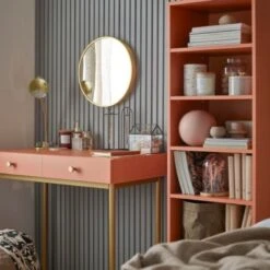 Vox Linerio Grey Slat Panel | Available In S-Line, M-Line & L-Line -Wall Panel Store grey linerio wood slat panelling