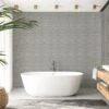 Grey Mosaic 8mm -Wall Panel Store grey mosaic bathroom wall panel 6defee0c b087 4721 aeca 4d59d52cd1ba