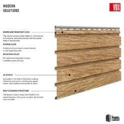 Honey Oak - Vox Fronto Slat Wall Panels -Wall Panel Store honey oak fronto slat panel features