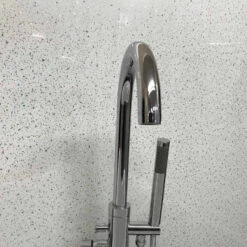 Large White Sparkle 1.0m X 2.4m Shower Panel -Wall Panel Store large white sparkle shower panel