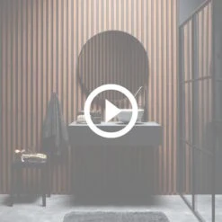 Vox Linerio Mocca Slat Panel | Available In S-Line, M-Line & L-Line -Wall Panel Store moca slat wall panel product feature video