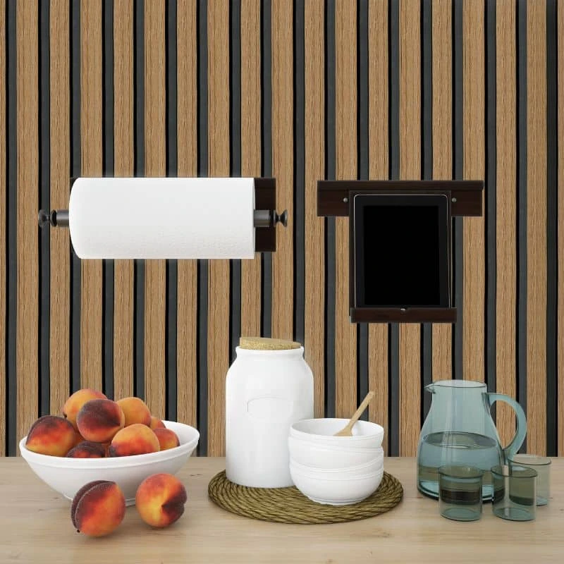 Natural Oak Water Resistant Slat Wall Panel - Sulcado 6 Natural Oak Water Resistant Slat Wall Panel - Sulcado - Image 4