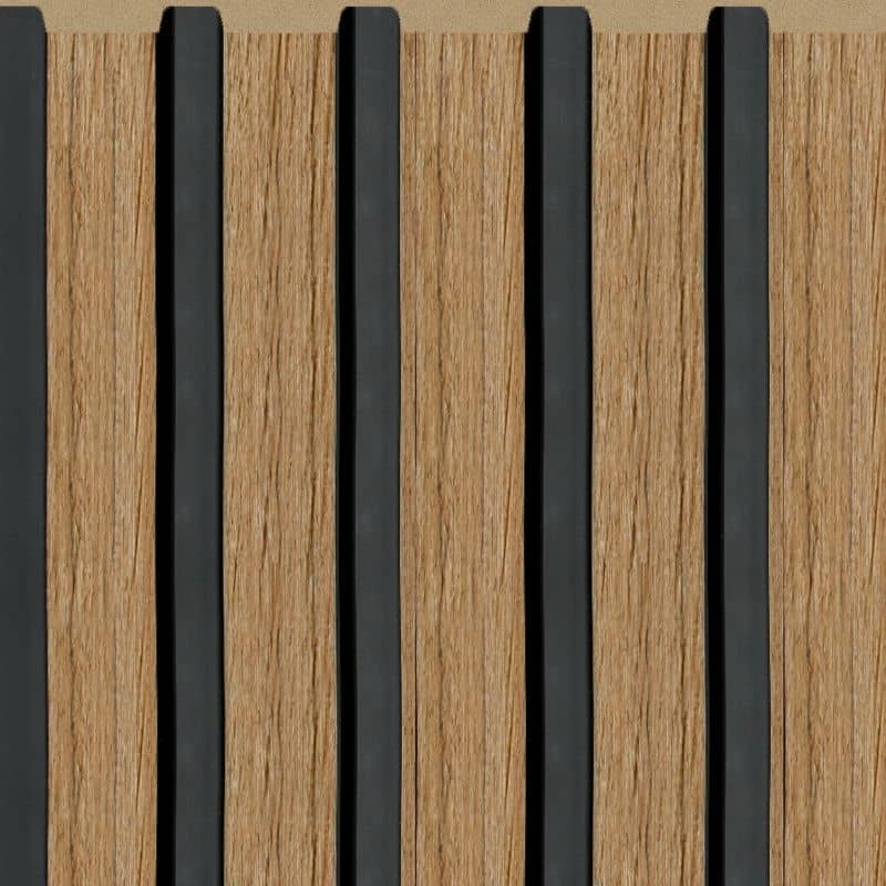 Natural Oak Water Resistant Slat Wall Panel - Sulcado 4 Natural Oak Water Resistant Slat Wall Panel - Sulcado - Image 2