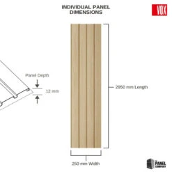 Oak - Vox Fronto Slat Wall Panels -Wall Panel Store oak fronto slat panel dimensions 8316f3de b3da 487b 9cad aea7d55facc6