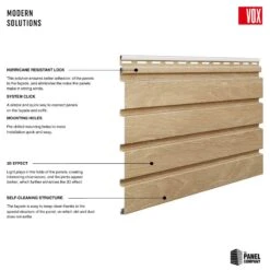 Oak - Vox Fronto Slat Wall Panels -Wall Panel Store oak fronto slat wall panel features