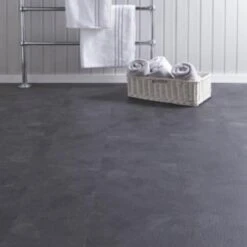 Oiled Slate SPC Flooring | W/ Built In Underlay | KlickerFloor 1.86m² Pack