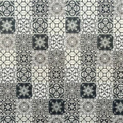 Premium Large Patchwork Black Matt 1.0m X 2.4m Shower Panel -Wall Panel Store patchwork black matt shower baords