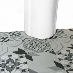 Pittenweem Victorian Tile SPC Flooring | W/ Built In Underlay | Elegance Range | 2.047m² Pack -Wall Panel Store pittenweem victorian tile spc flooring