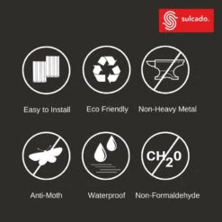 French Oak Water Resistant Slat Wall Panel - Sulcado -Wall Panel Store slat wall product features 1