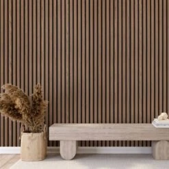 STRIVO Acoustic Slat Panel - Walnut