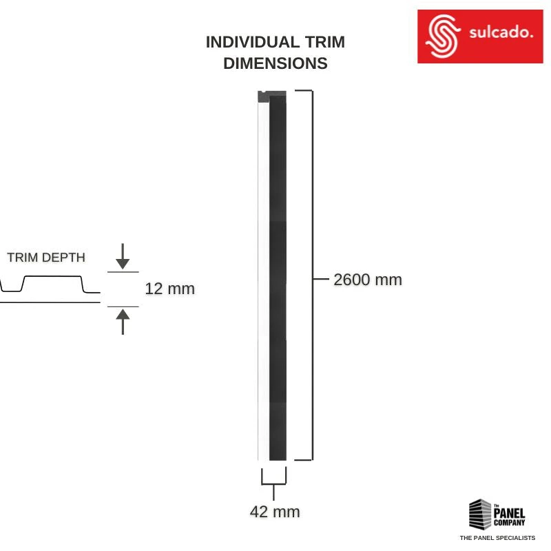 White 3D Slat Wall Panel Framing Trim - Sulcado 6 White 3D Slat Wall Panel Framing Trim - Sulcado - Image 4