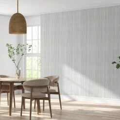 All White 3D Slat Wall Panel 16 All White 3D Slat Wall Panel -Wall Panel Store sulcado white slat wall panel dining room