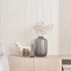 Vox Linerio White Slat Panel | Available In S-Line, M-Line & L-Line