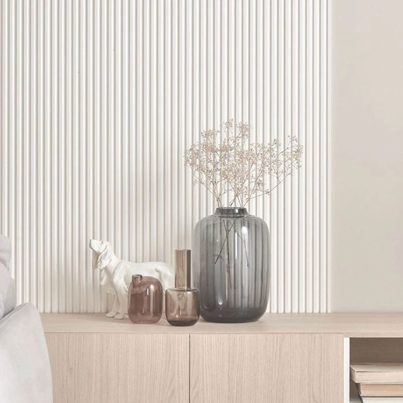 Vox Linerio White Slat Panel | Available In S-Line, M-Line & L-Line