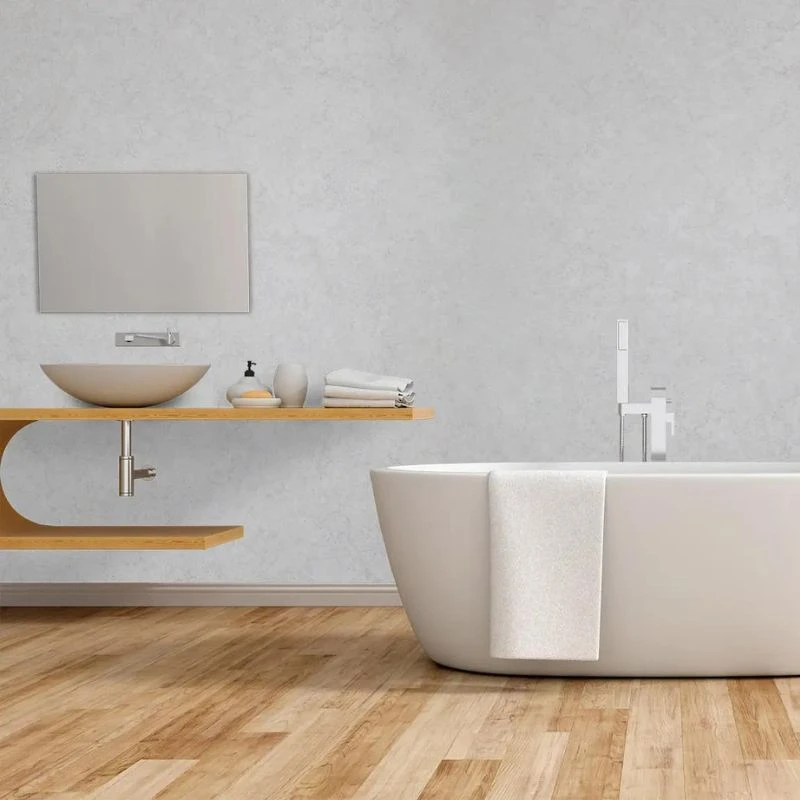 Large White Stone 1.0m X 2.4m Shower Panel 6 Large White Stone 1.0m X 2.4m Shower Panel - Image 4