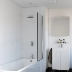 Gloss White V Groove 250mm X 8mm -Wall Panel Store white v groove pvc celing panel